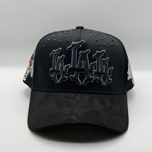Hidden Studios LA Grace Jesus Cross Black Adjustable Snapback Hat